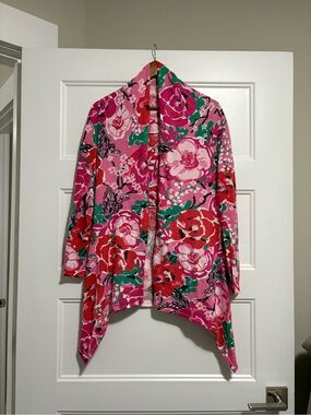 Lilly Pulitzer Jacey Cardigan A Thing Called Love 💕 Sz Small